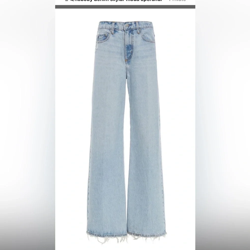 NWT Nobody Denim Skylar jeans size 26 sold out Revolve - Picture 4 of 9